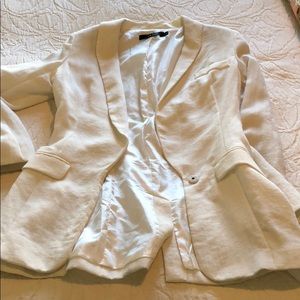 White blazer